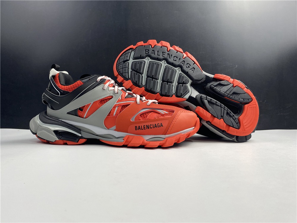 BLG TRACK SNEAKER ORANGE/BLACK